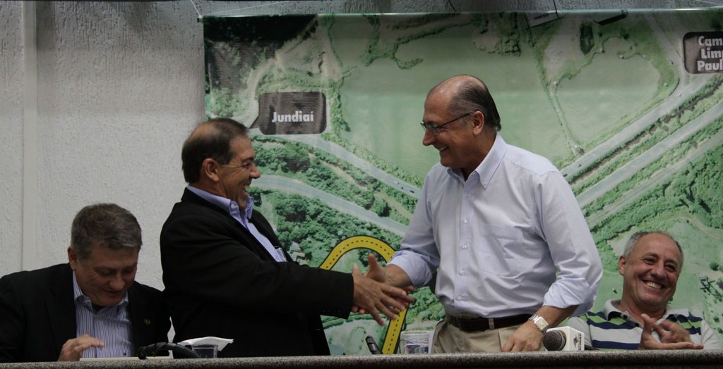 Ivan Sada recebe Governador na Câmara de Várzea