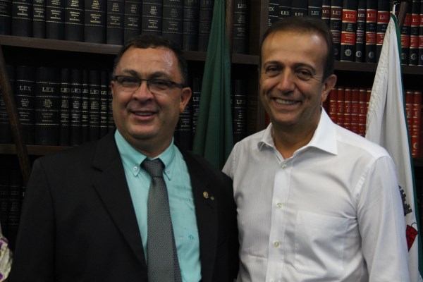 Miguel Haddad presente na posse de Mauro Aparecido