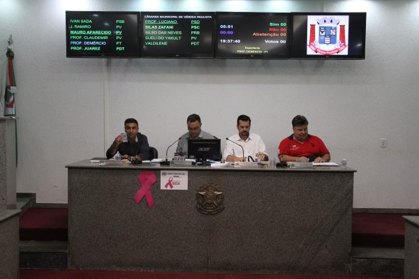 Sessão tem apenas leitura de projetos