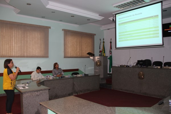 Câmara sedia audiência pública sobre orçamento/2017