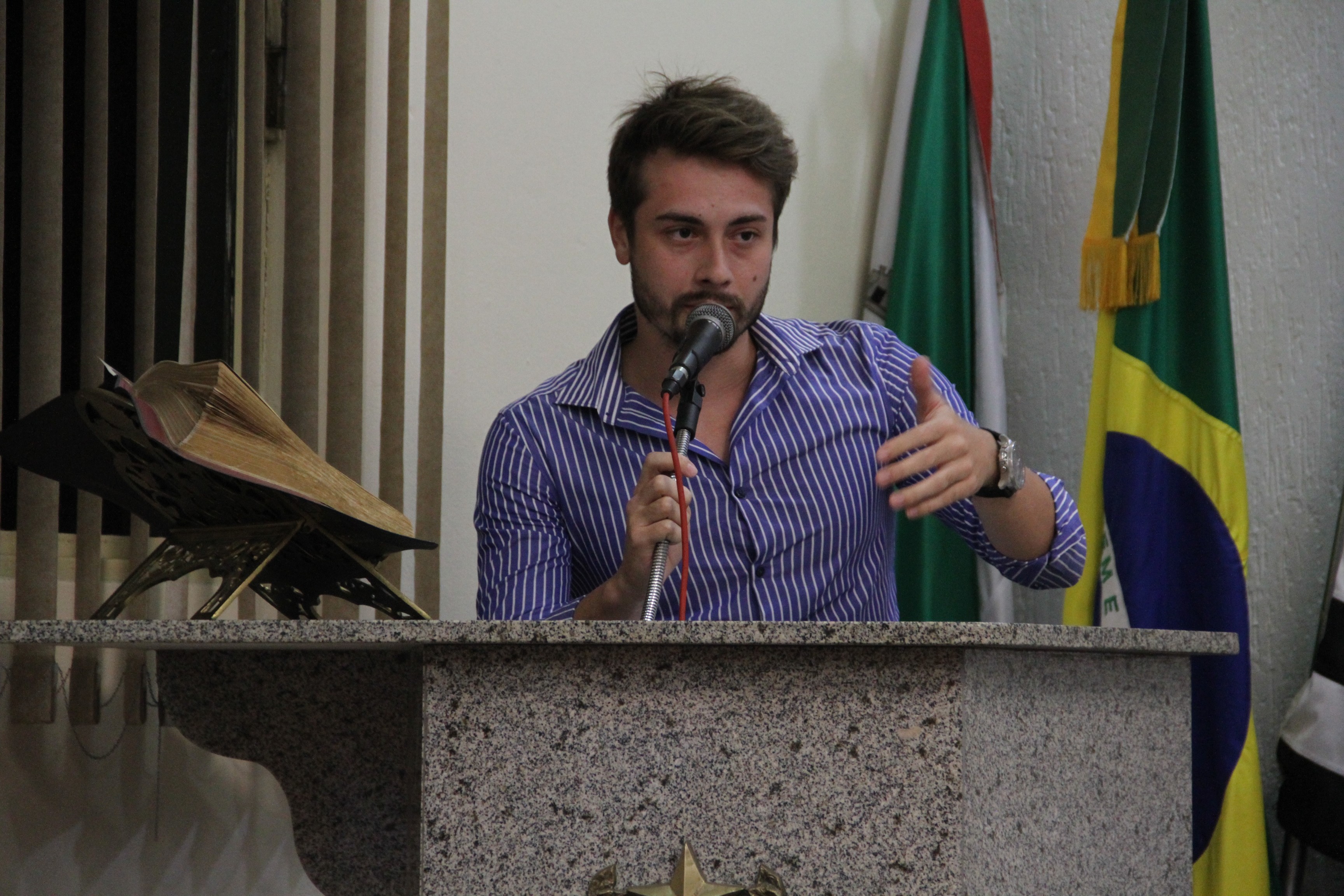 Guilherme pede apoio dos colegas por manutenção de máquinas