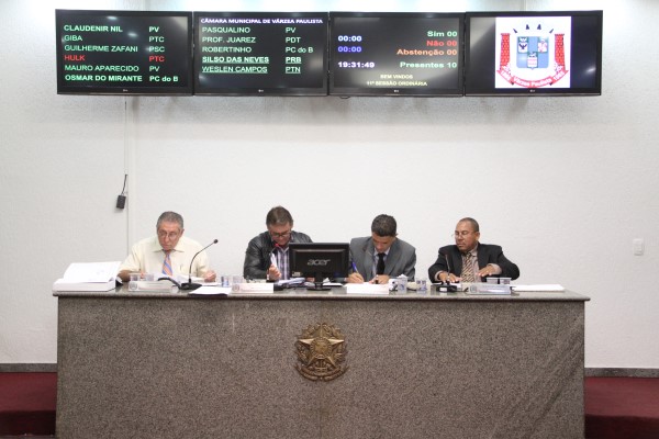 Sessão tem projeto rejeitado