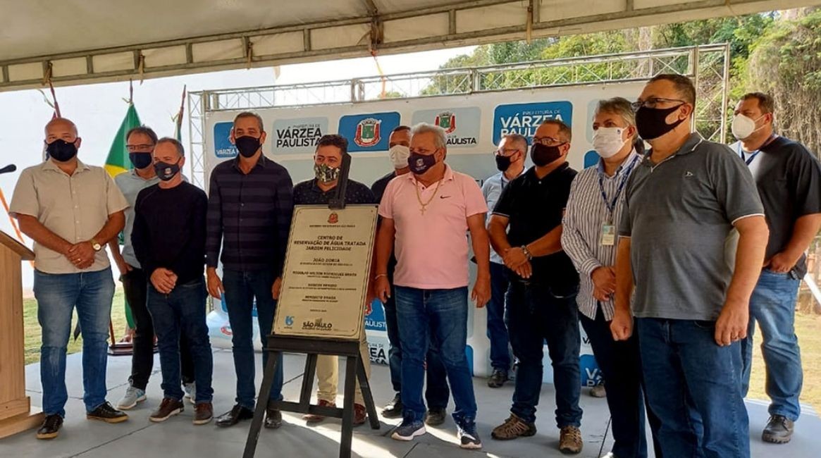 Reservatório do Jardim Felicidade é entregue pela Sabesp