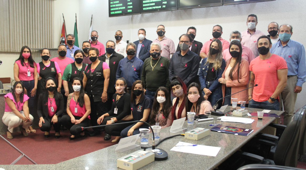 Câmara abraça a Campanha Outubro Rosa