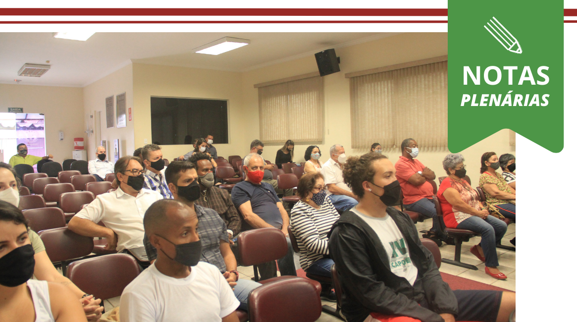 Nota da 38ª Sessão Plenária