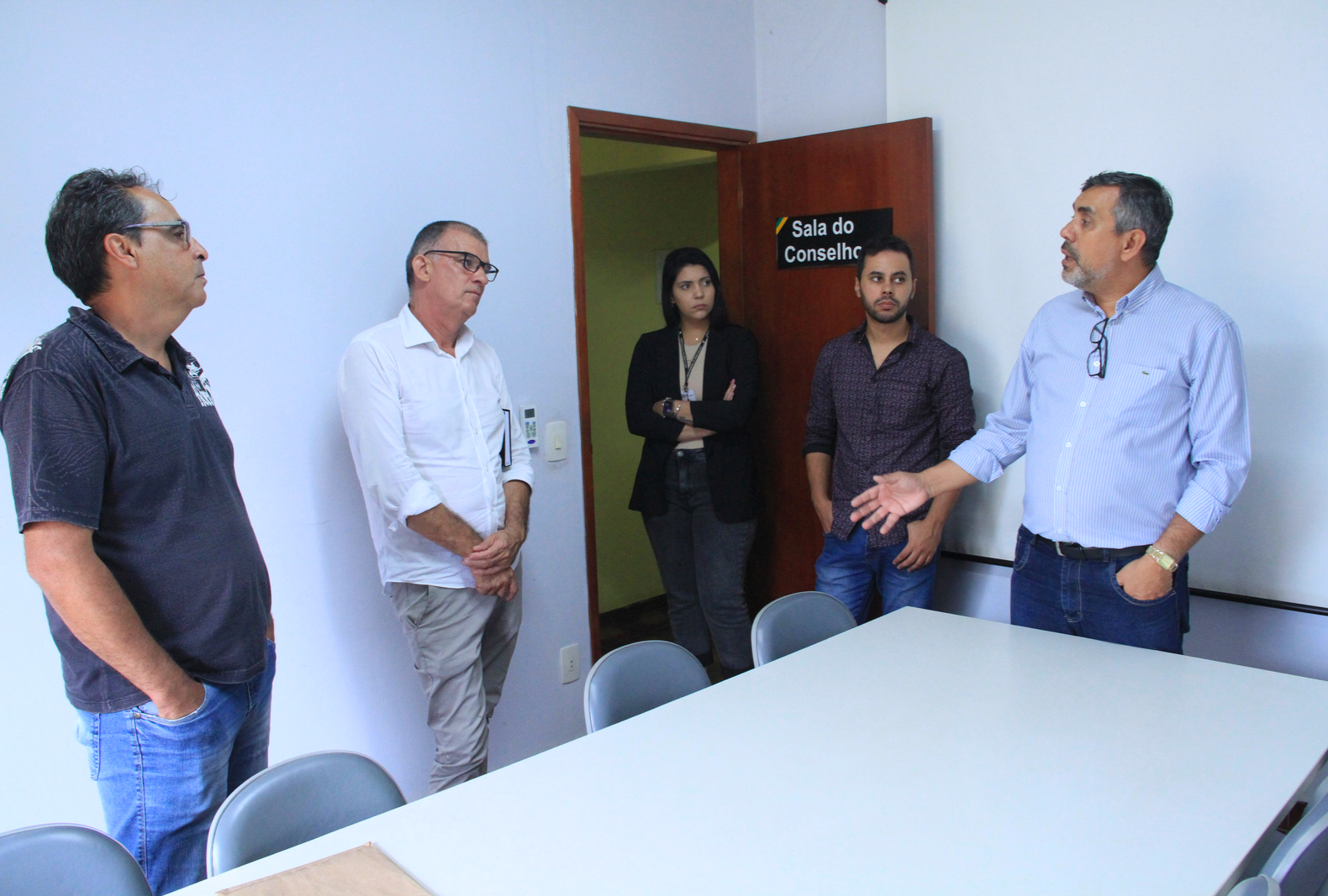 Presidente da Câmara Municipal visita FUSSBE
