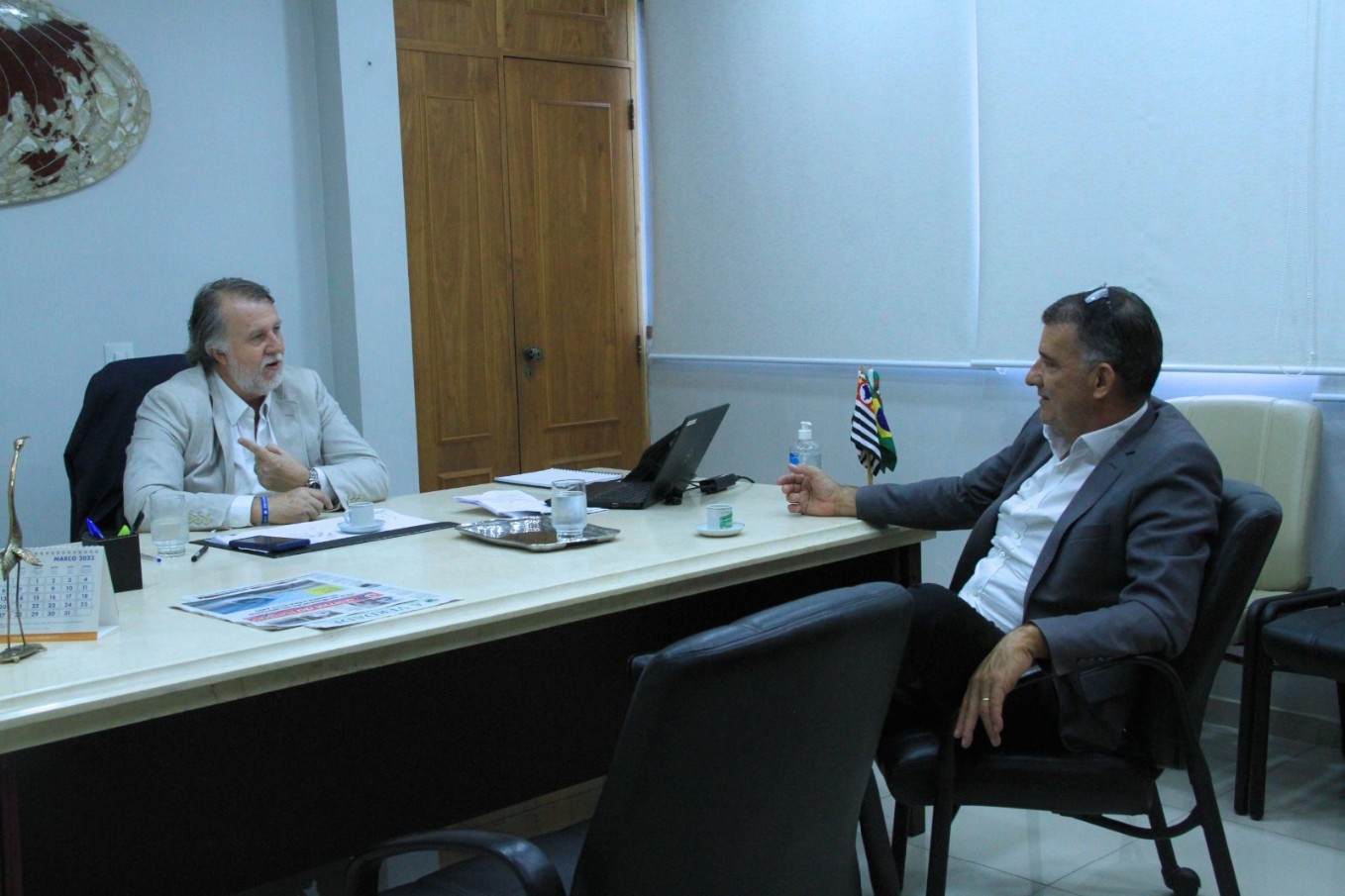 Dr. Eliseu Notário vista Câmara de Jundiaí