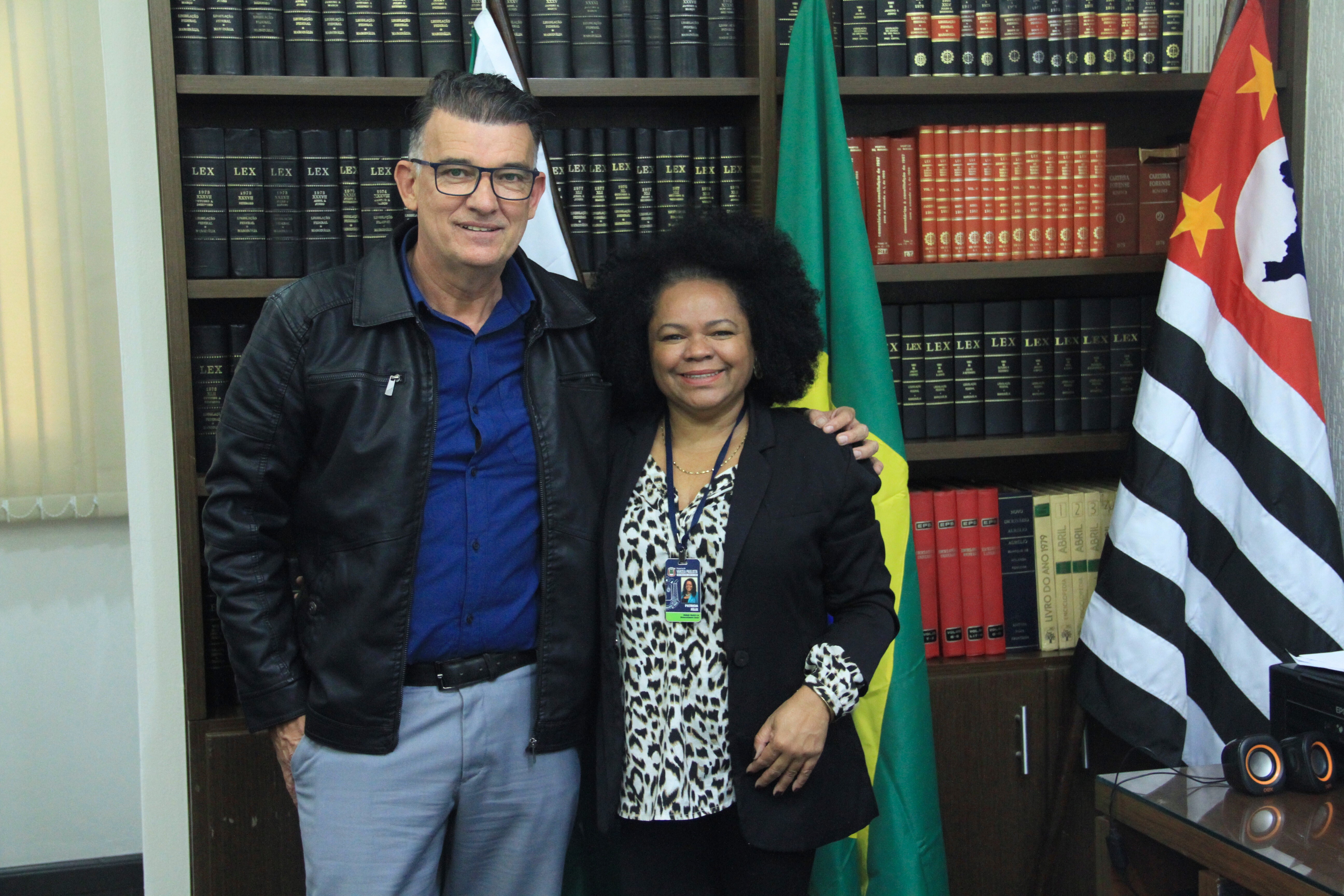 Presidente da Câmara Municipal se reúne com Patrícia Felix