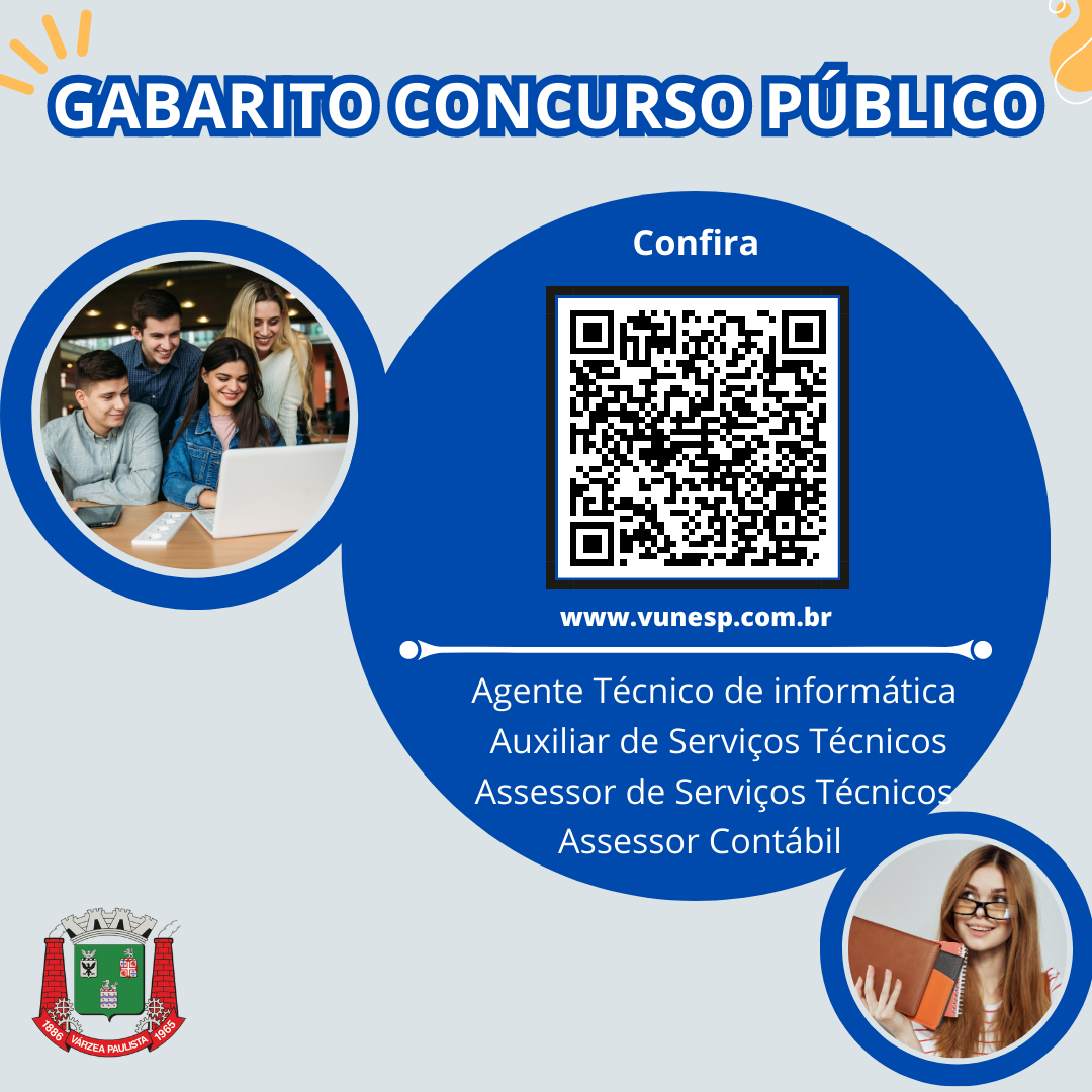 Divulgação dos gabaritos das provas objetivas