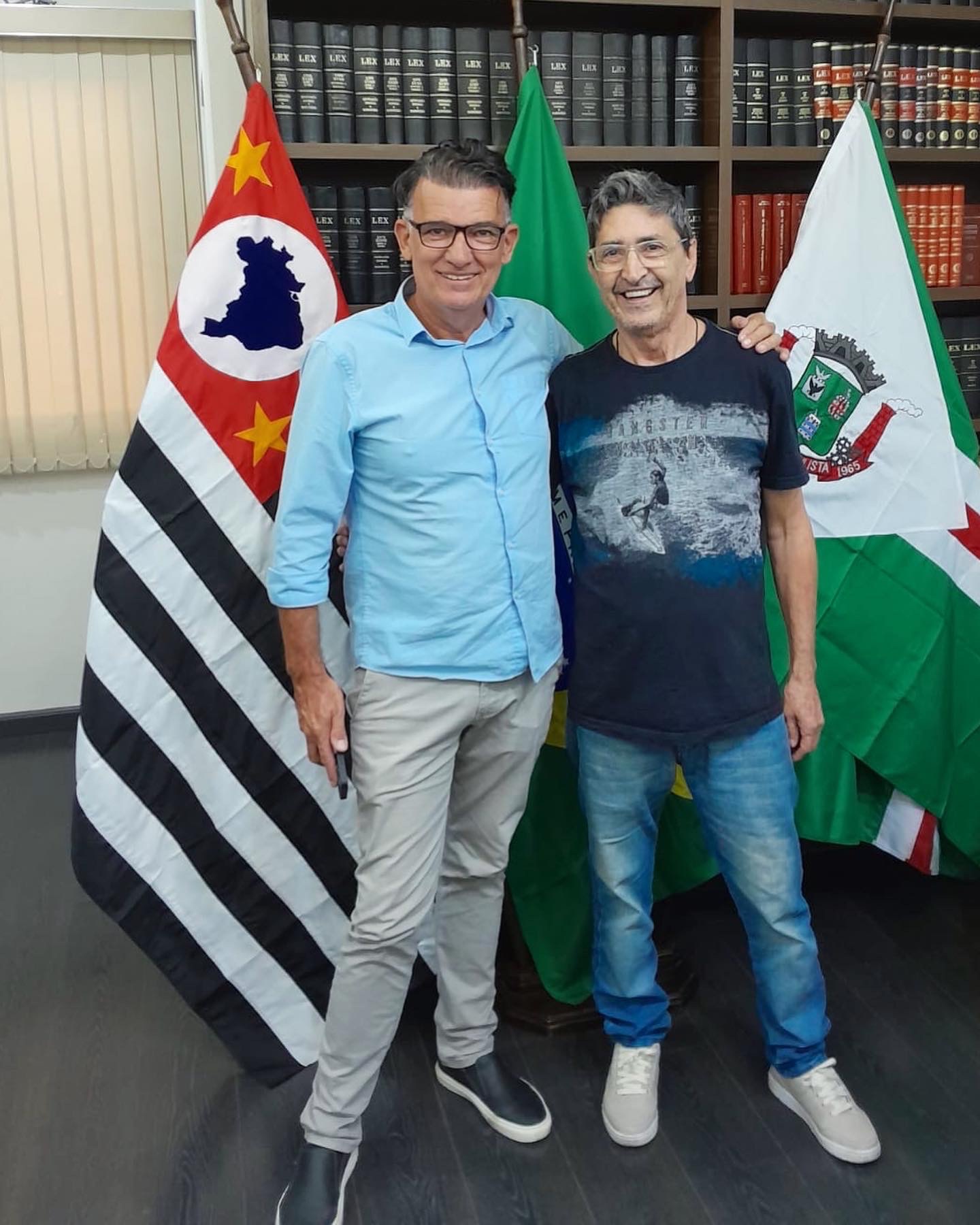 Clemente Manoel visita Câmara Municipal