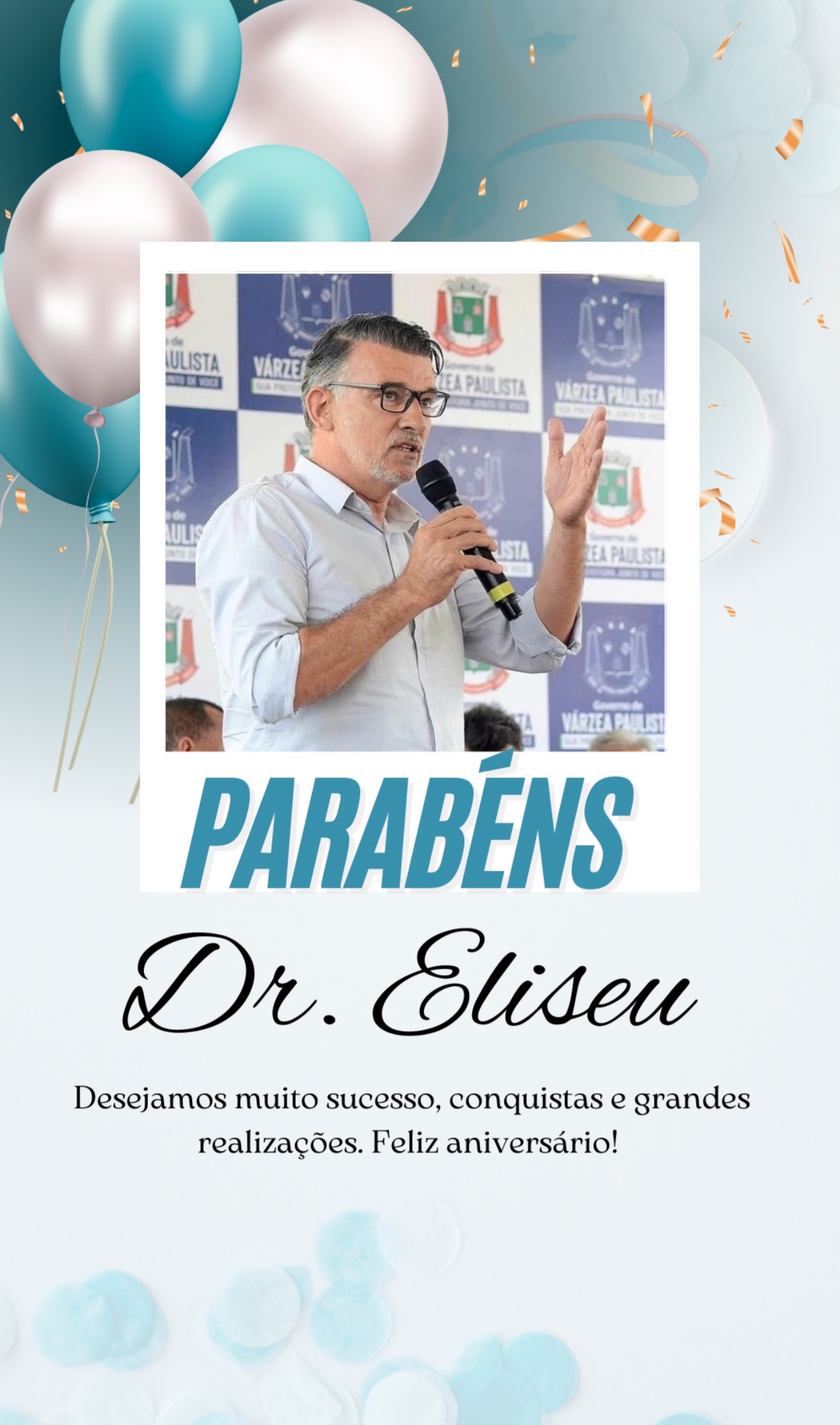 Presidente da Câmara completa mais um ano de vida