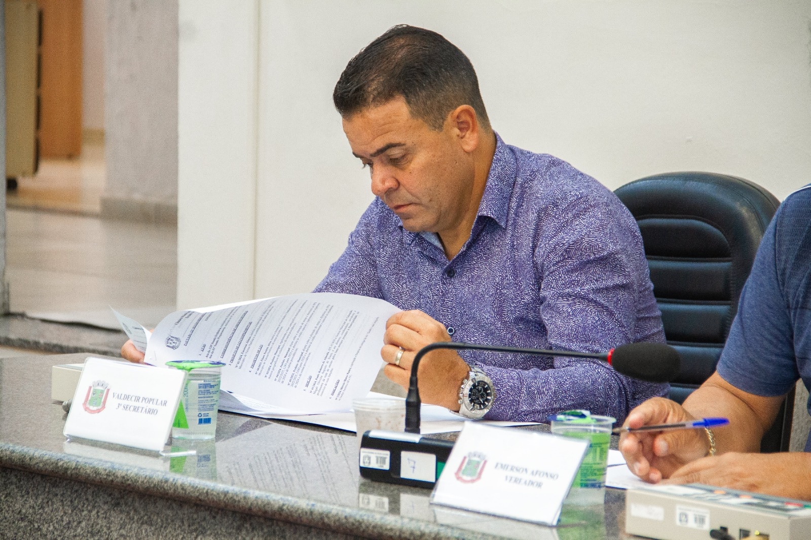 Vereadores realizam 121ª Sessão Ordinária