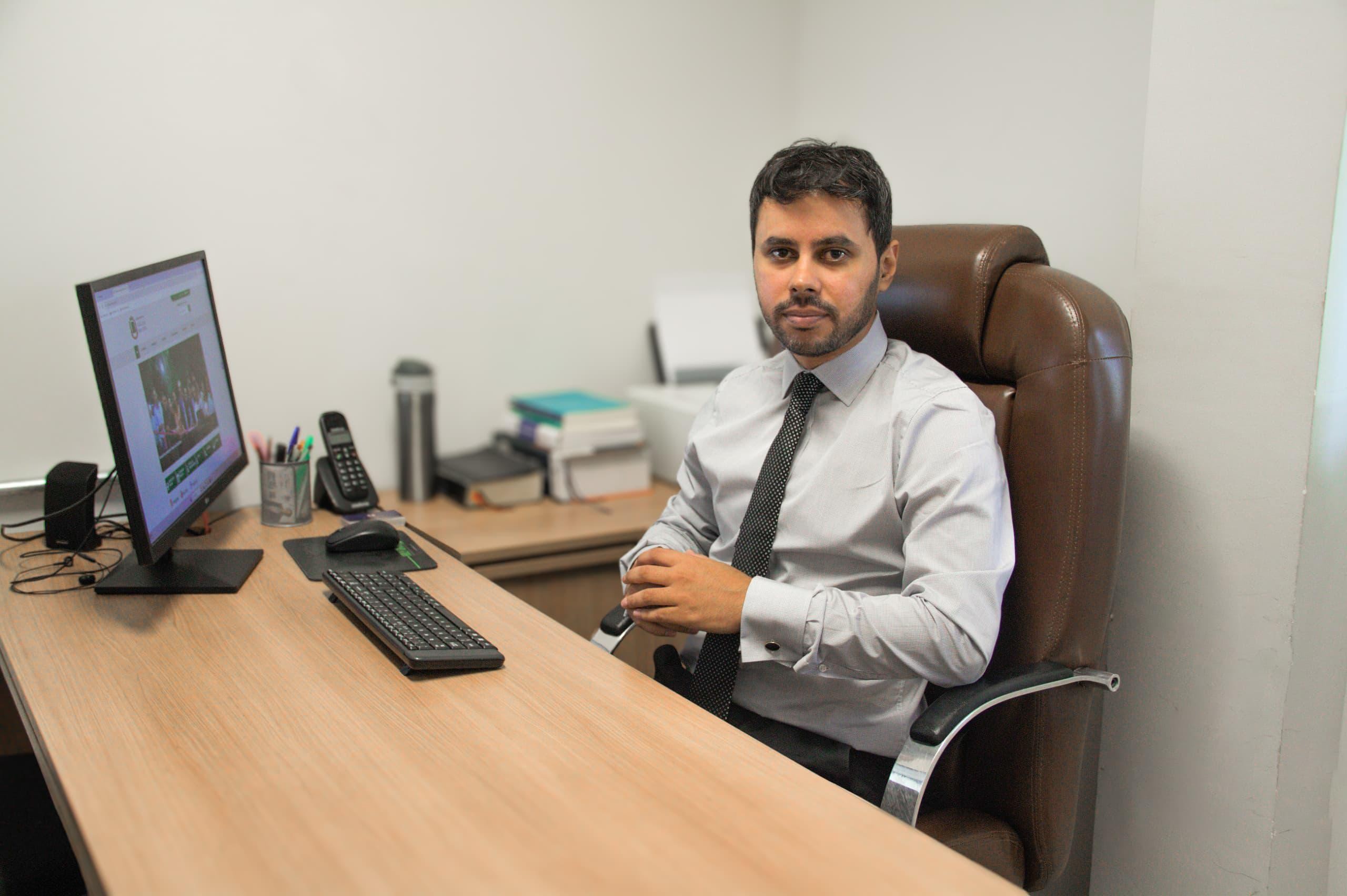 Presidente apresenta novo diretor da Casa de Leis